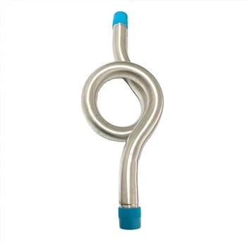 Pibell Syffon Pigtail Dur Di-staen