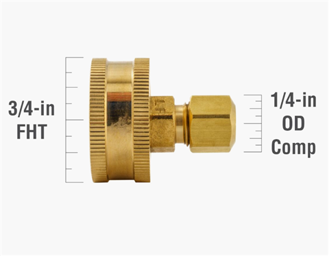 Brass garden hose swivel adapter2