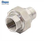 Thread And Socket Welding Pipe Union Connector Pipe System Ffitiadau Pibell Dur Di-staen